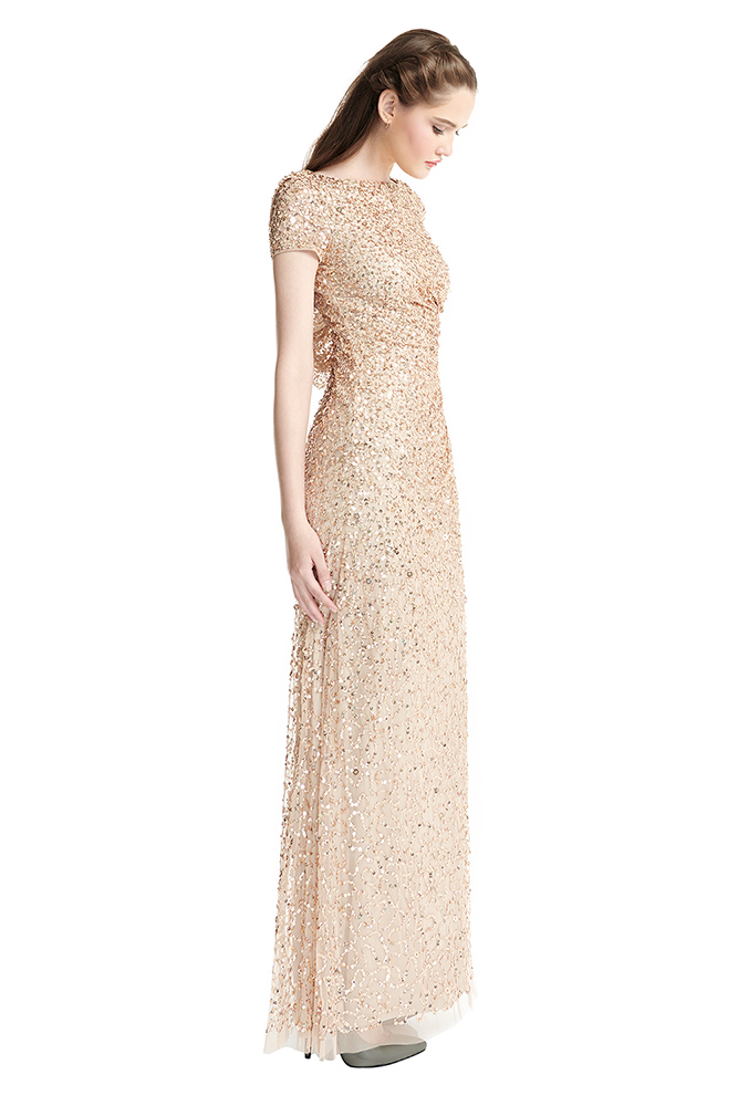 side view of the dress